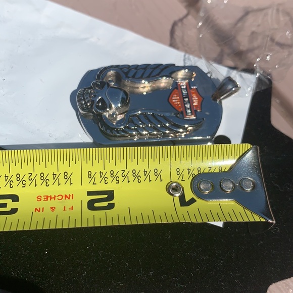 New Stainless Steel Harley Davidson Pendant - Picture 7 of 7